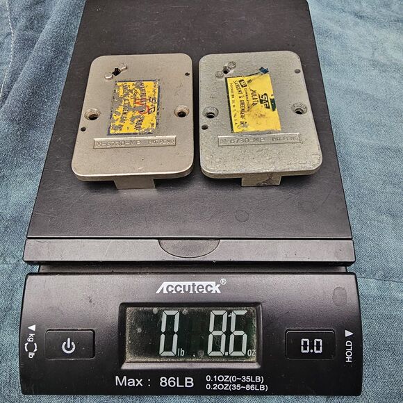 Sargent & Greenleaf Manipulation Proof Combo Safe Lock Backplates 6730-MP - Picture 5 of 5